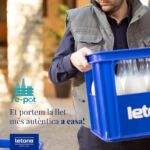 Leche Letona Semi-Desnatada 1 Lt Retornable - Pack 1 Ud – Re-pot market